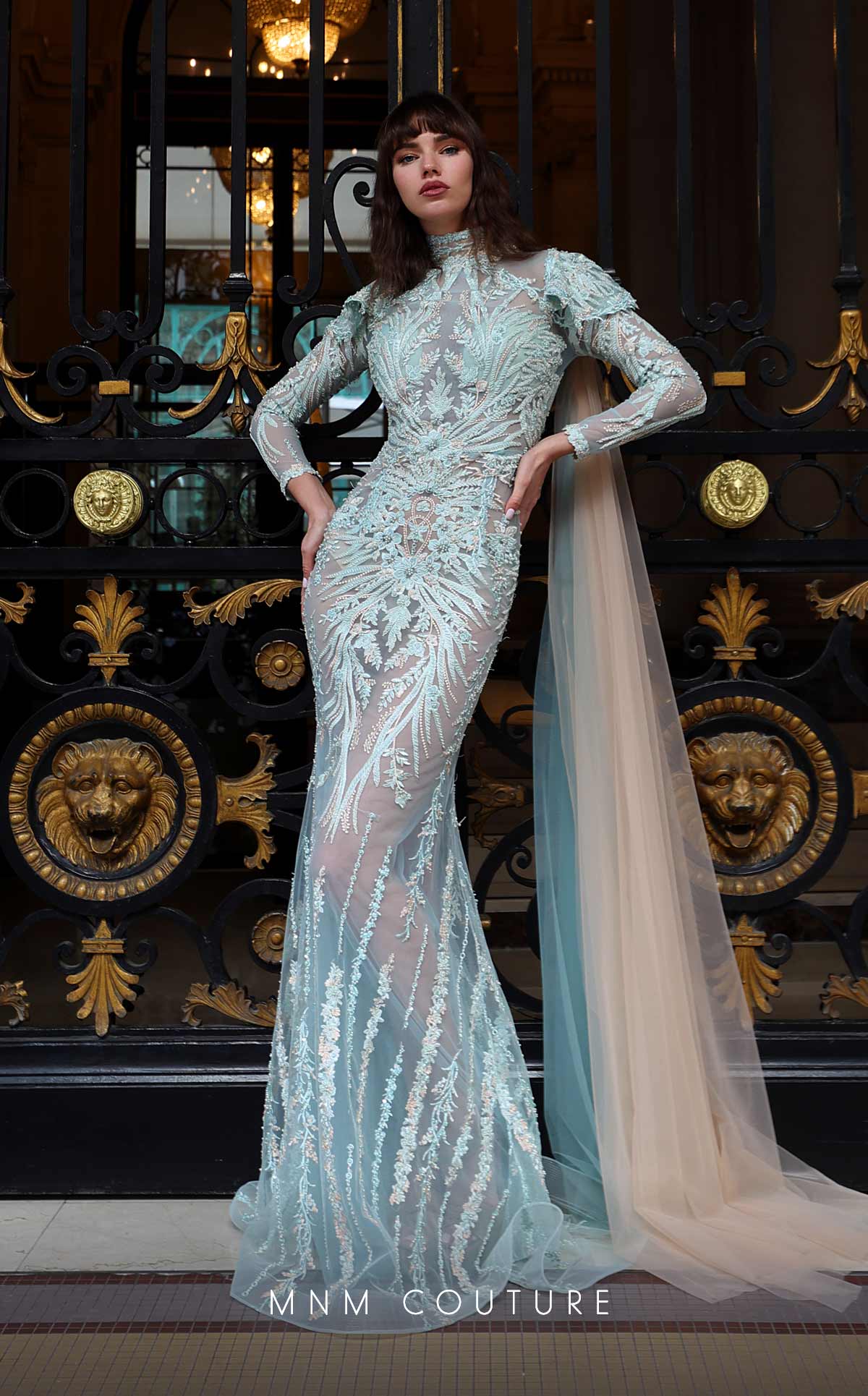 MNM Couture K4008 AQUA