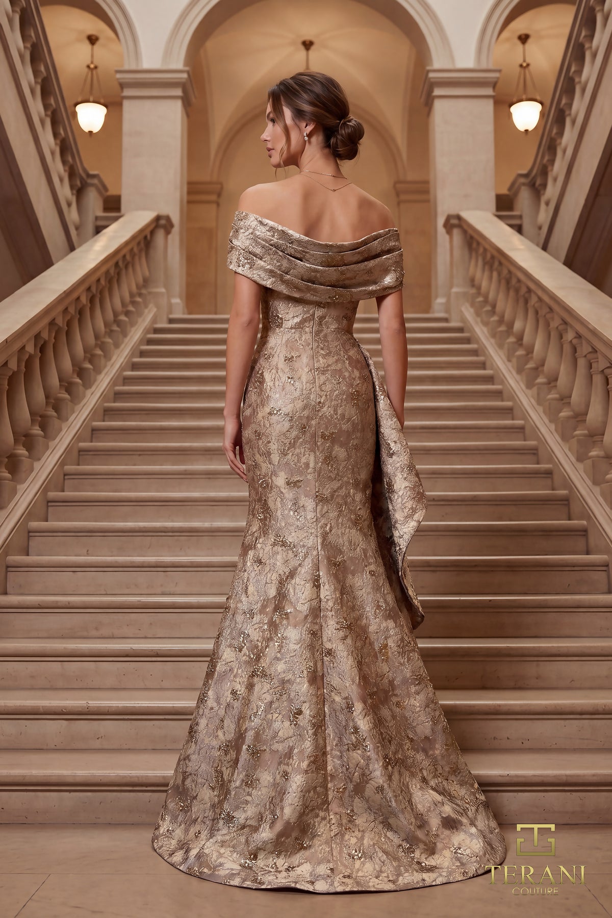 Terani Couture 262M7298 Cava