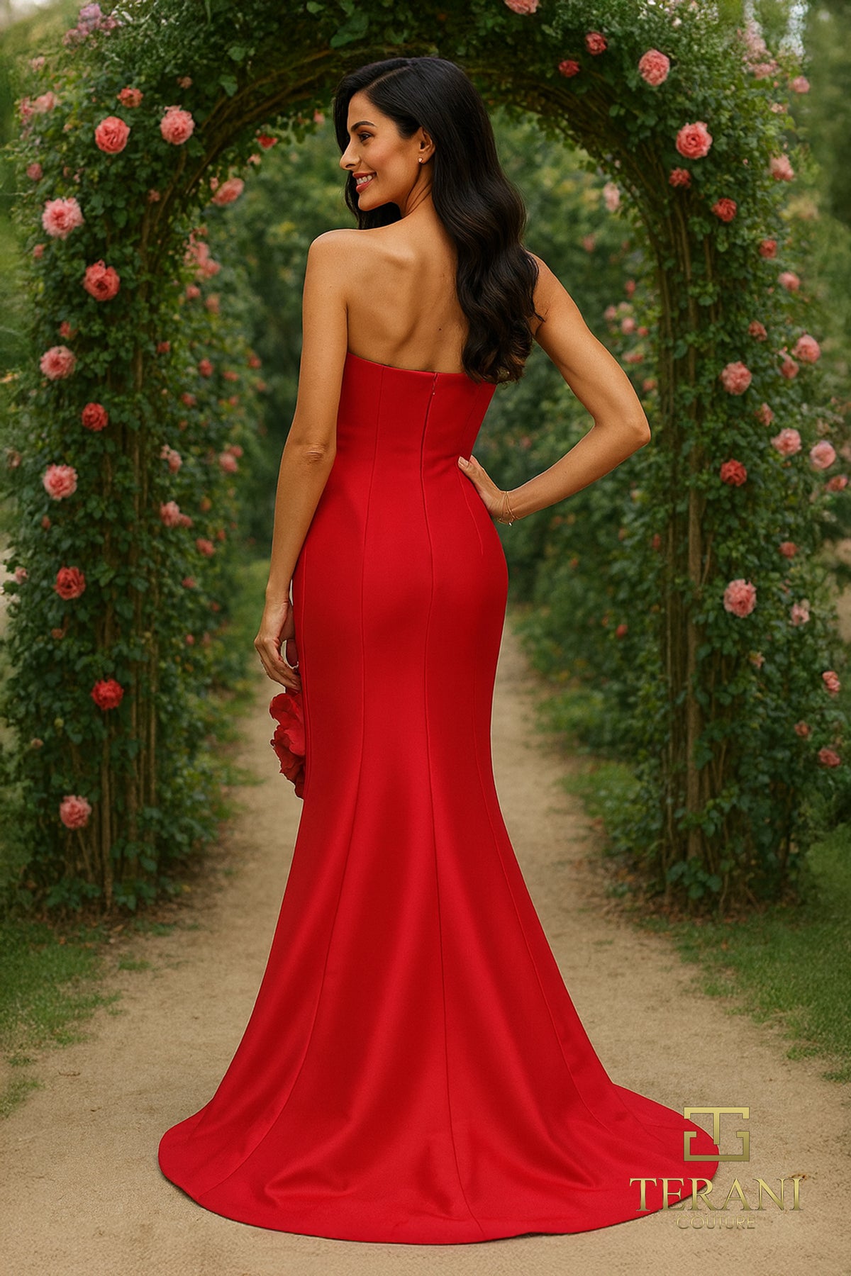 Terani Couture 261E6698 Red