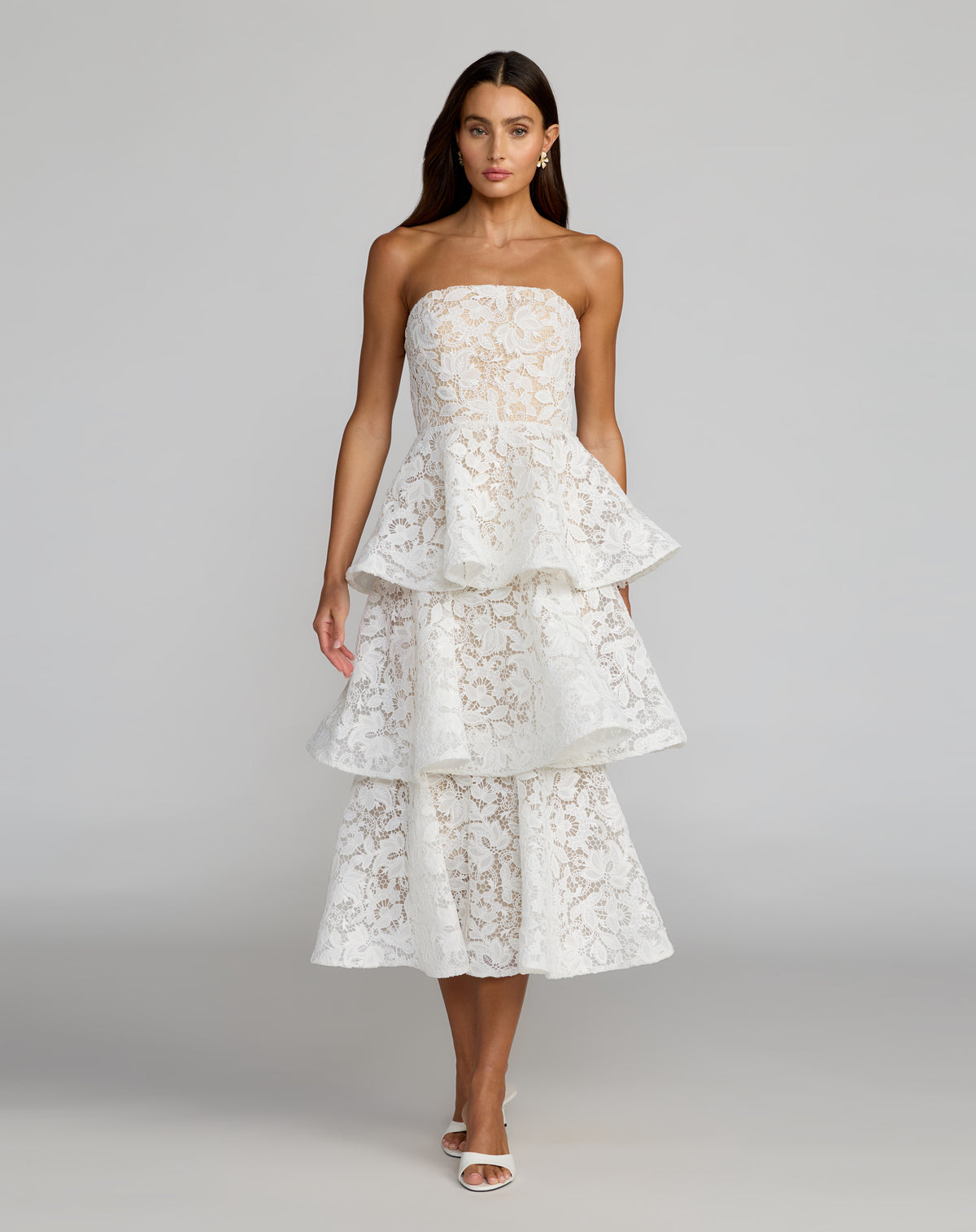 Mac Duggal 56419 Ivory