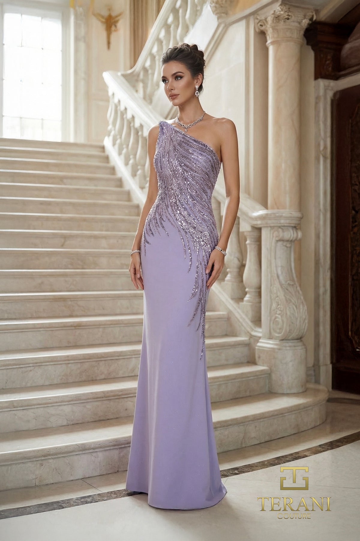 Terani Couture 262E7354 Wisteria