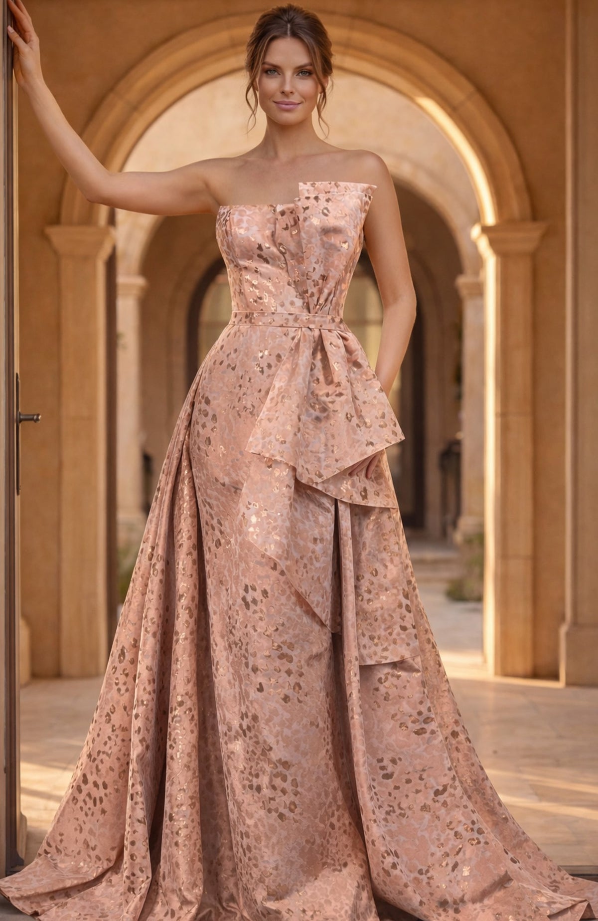 Jovani 48999 PEACH