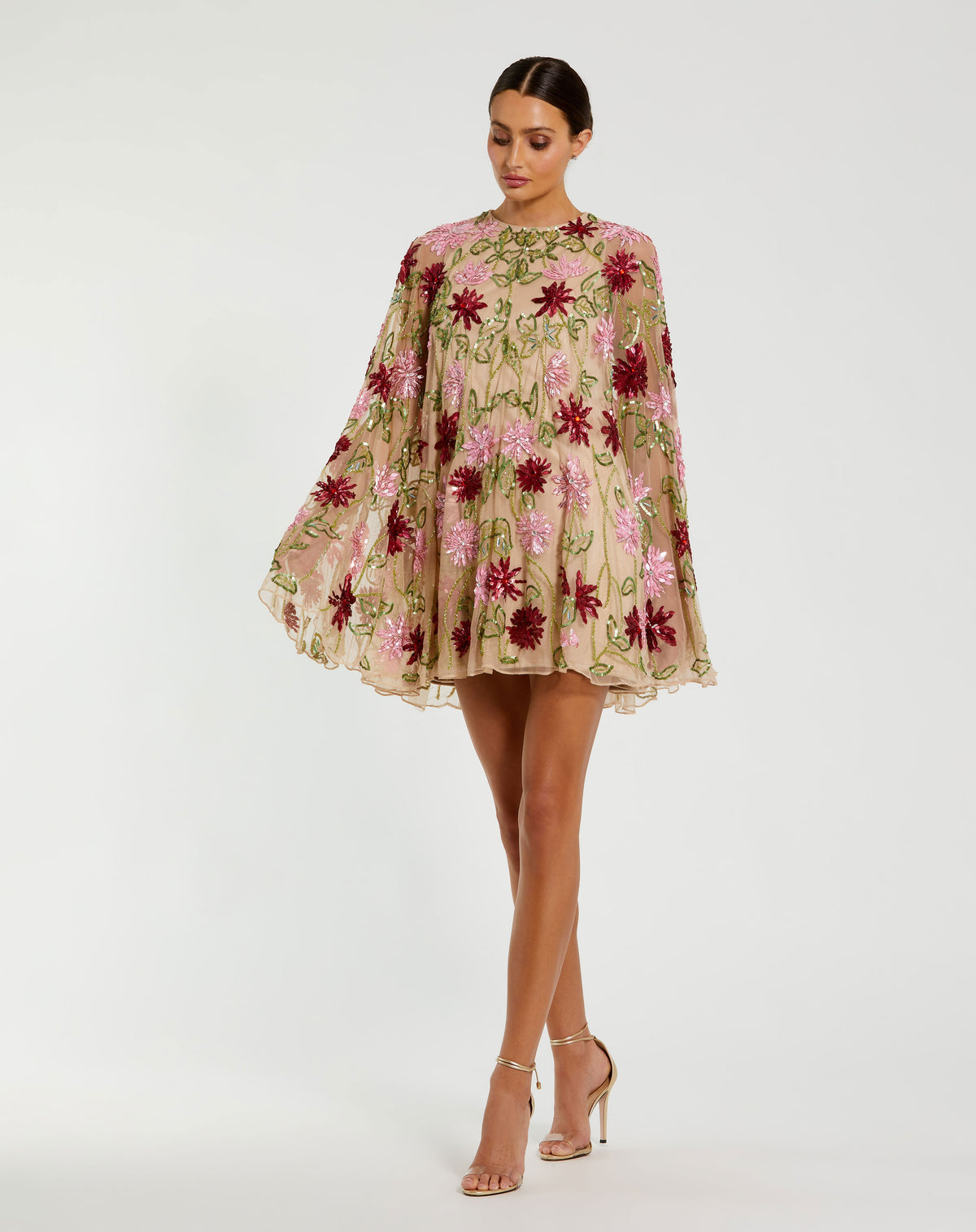 Mac Duggal 6123 Nude Multi