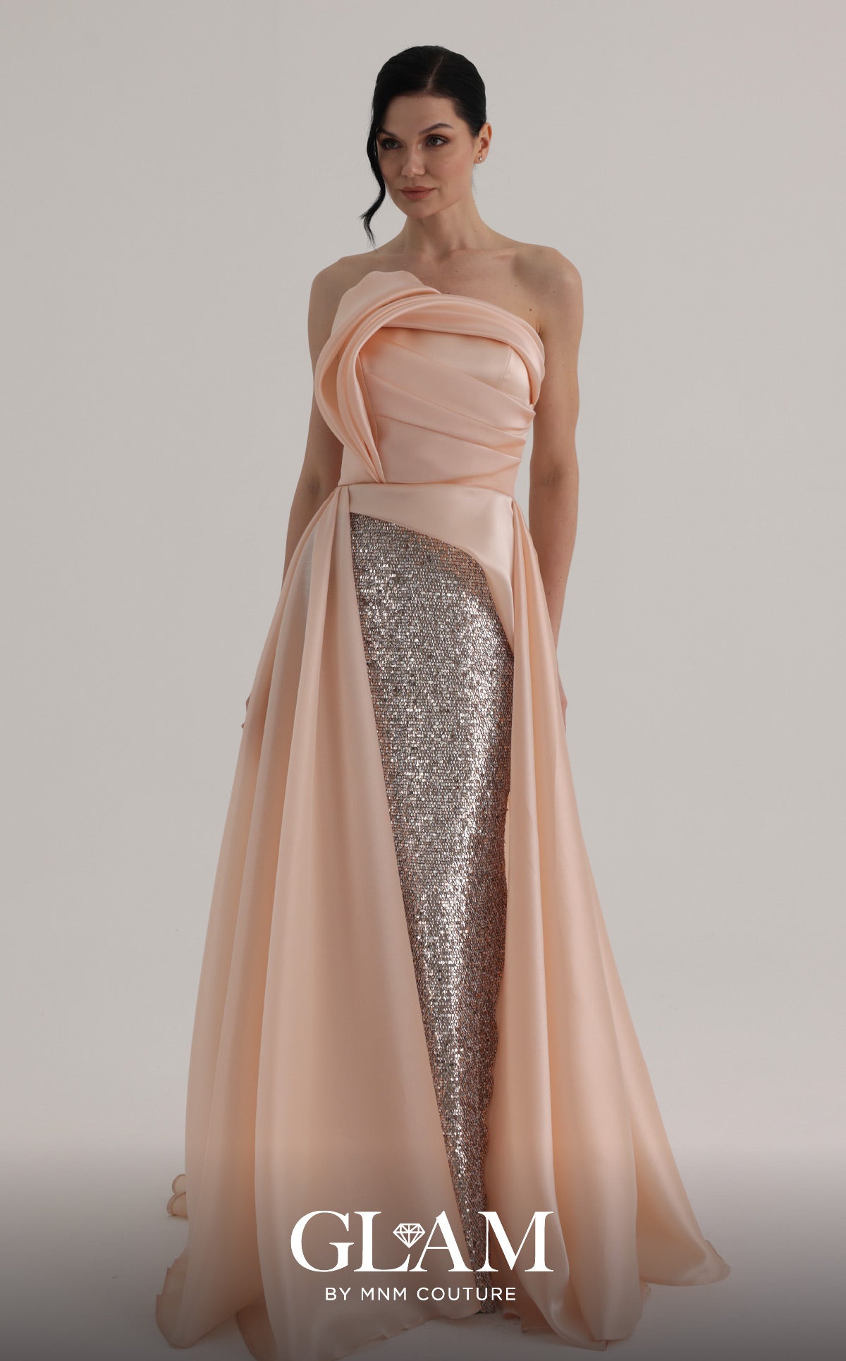MNM Couture O07863 SALMON