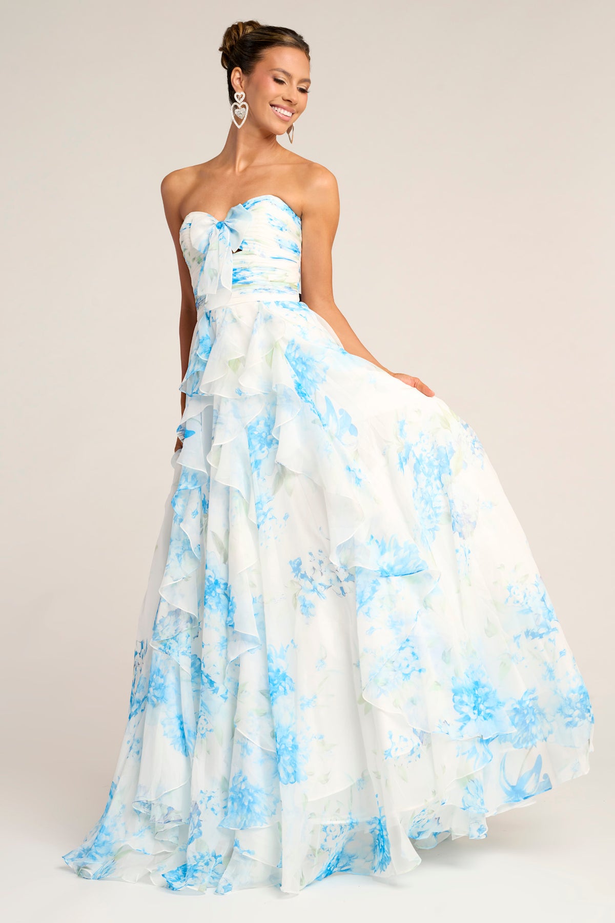 Portia and Scarlett PS26254 White/Soft Blue