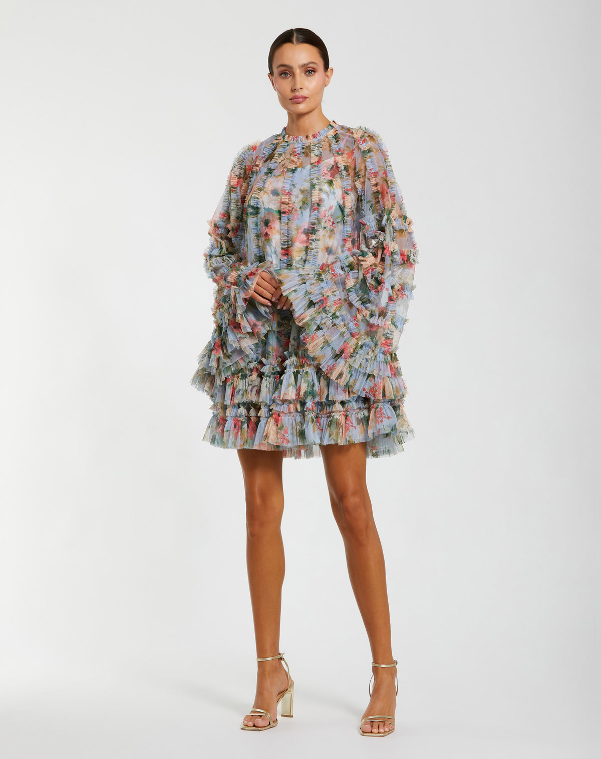 Mac Duggal 8300 Blue Multi