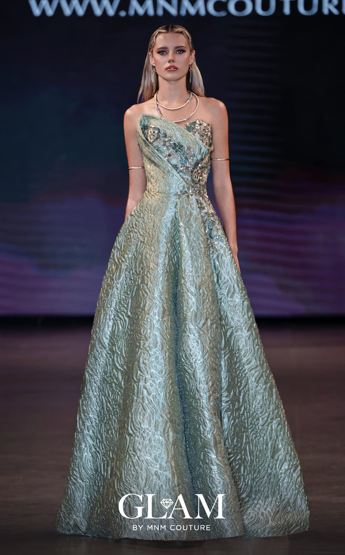 MNM Couture Q3355 SALMON