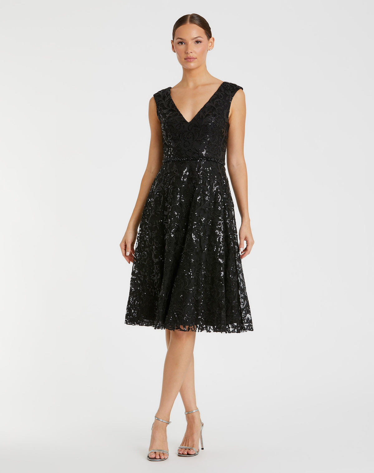 Mac Duggal A68012 Black