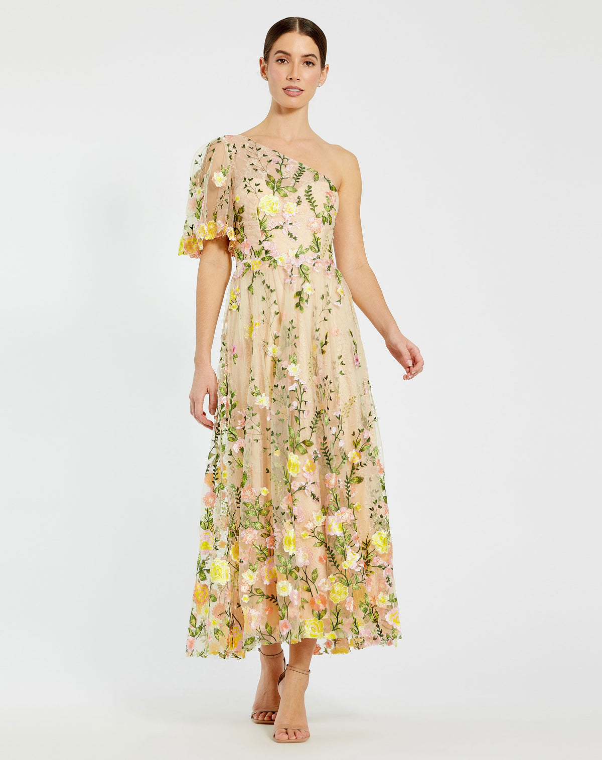 Mac Duggal 68607 Yellow Multi