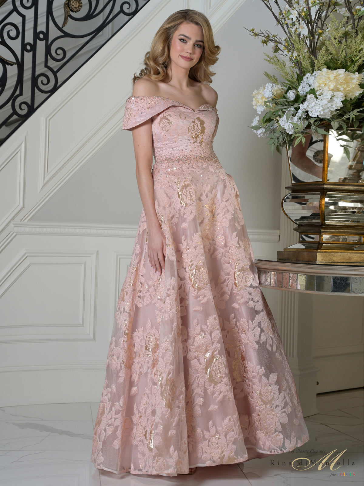 Rina Di Montella RD3526 Pink