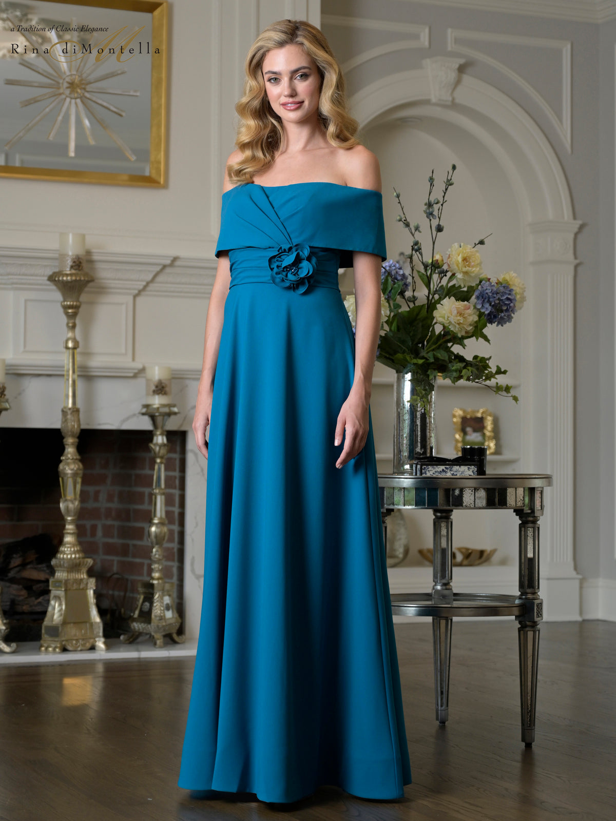 Rina Di Montella RD3423 Teal