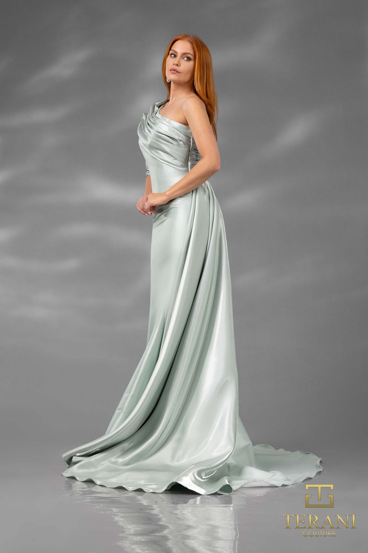 Terani Couture 251E4205 Sage