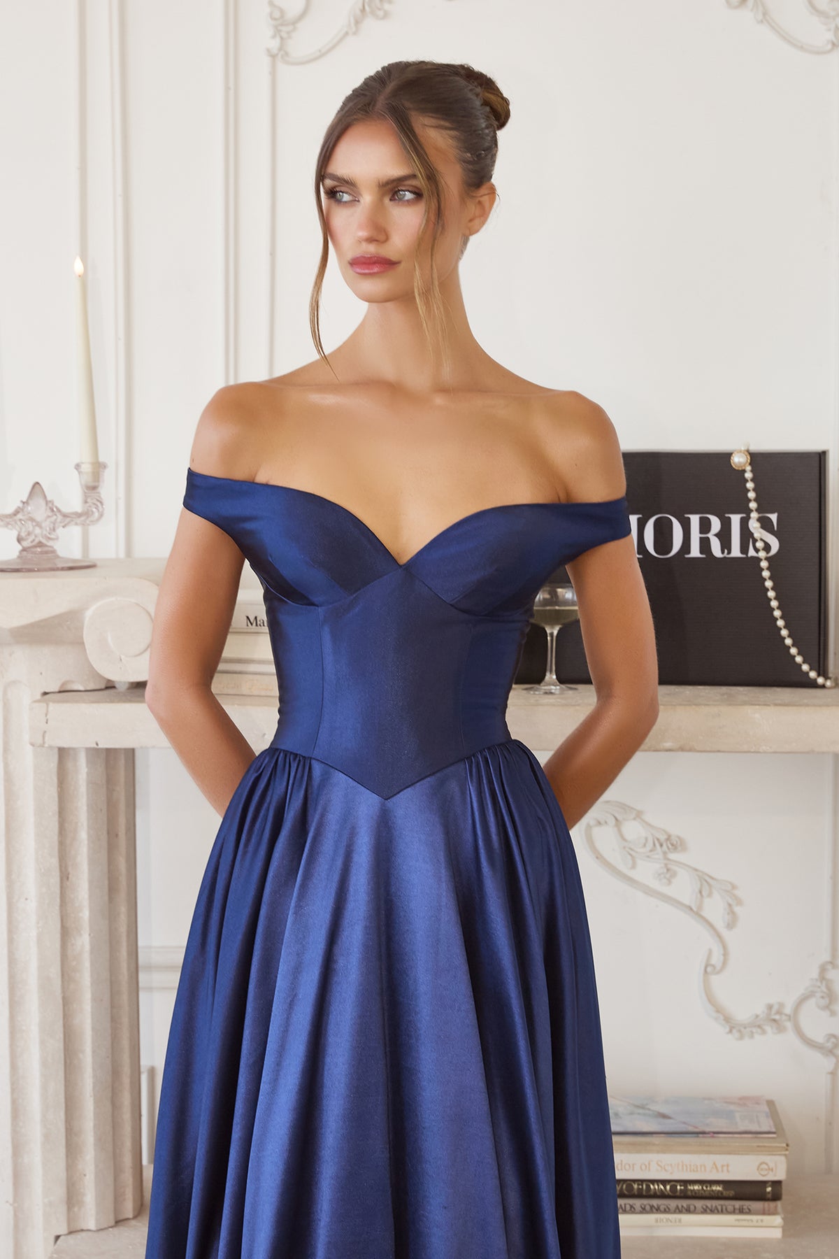Amoris by Ladivine T821 NAVY