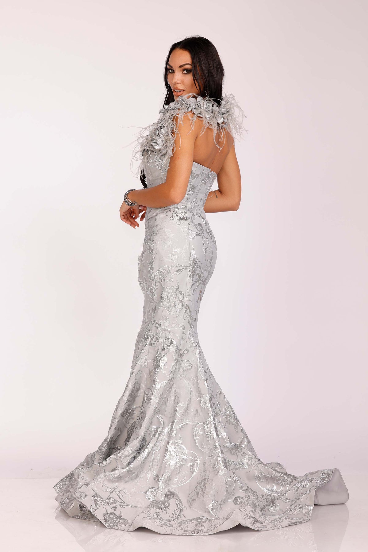 Terani Couture 1921E0136 Silver