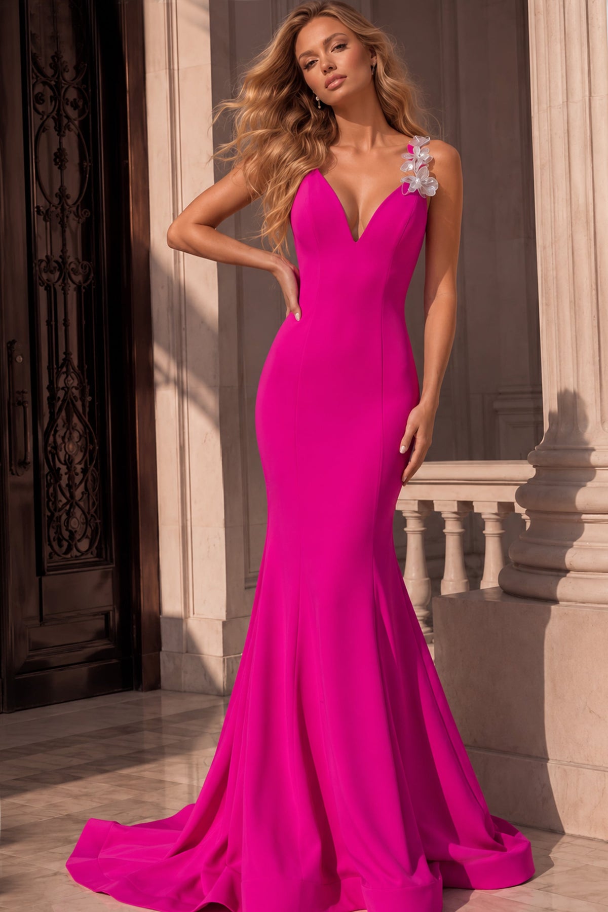 Jovani 48663 TURQUOISE