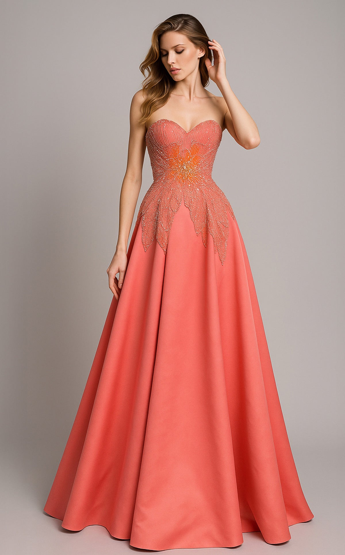 MNM Couture B1167 CORAL