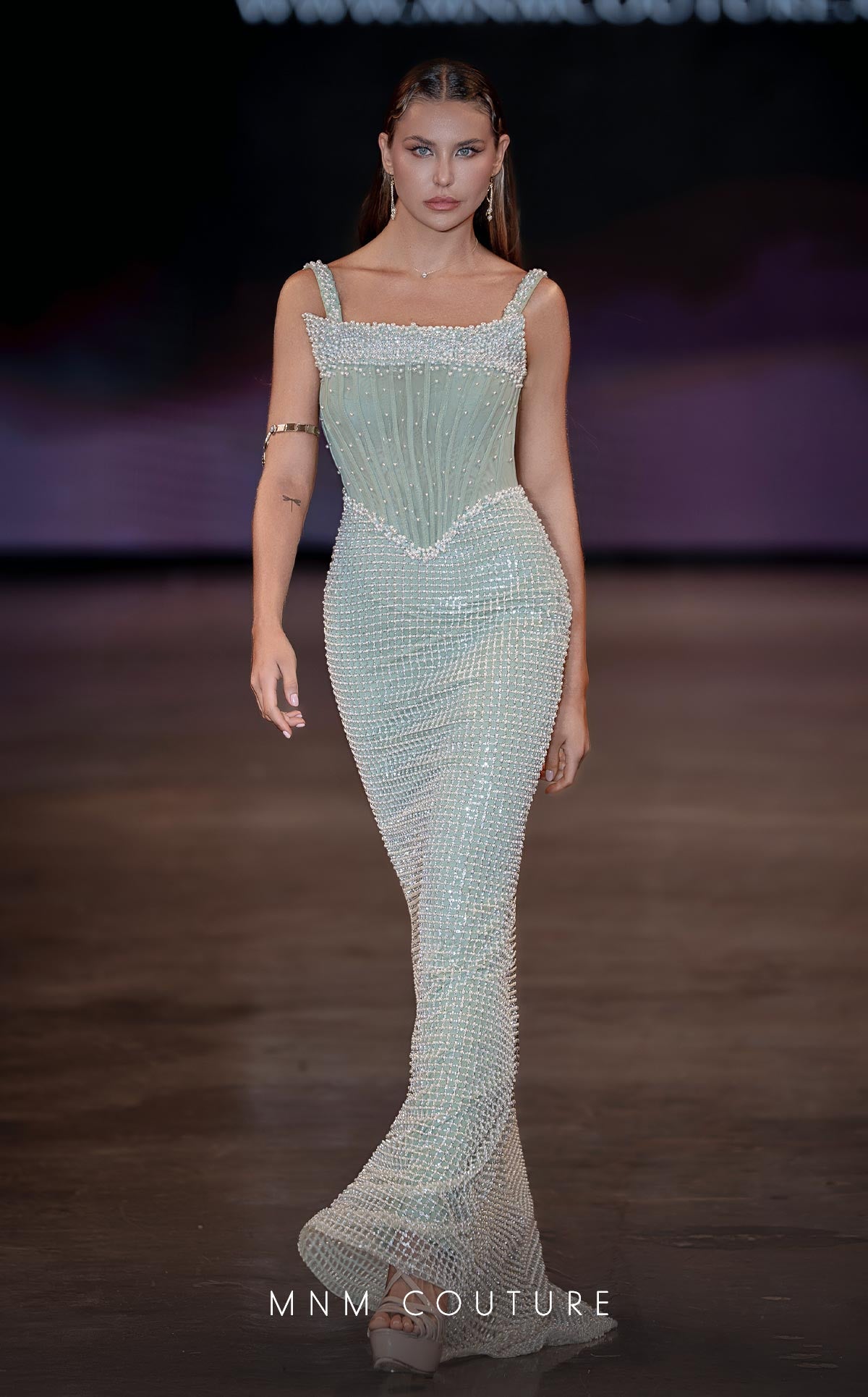 MNM Couture J03553 SALMON