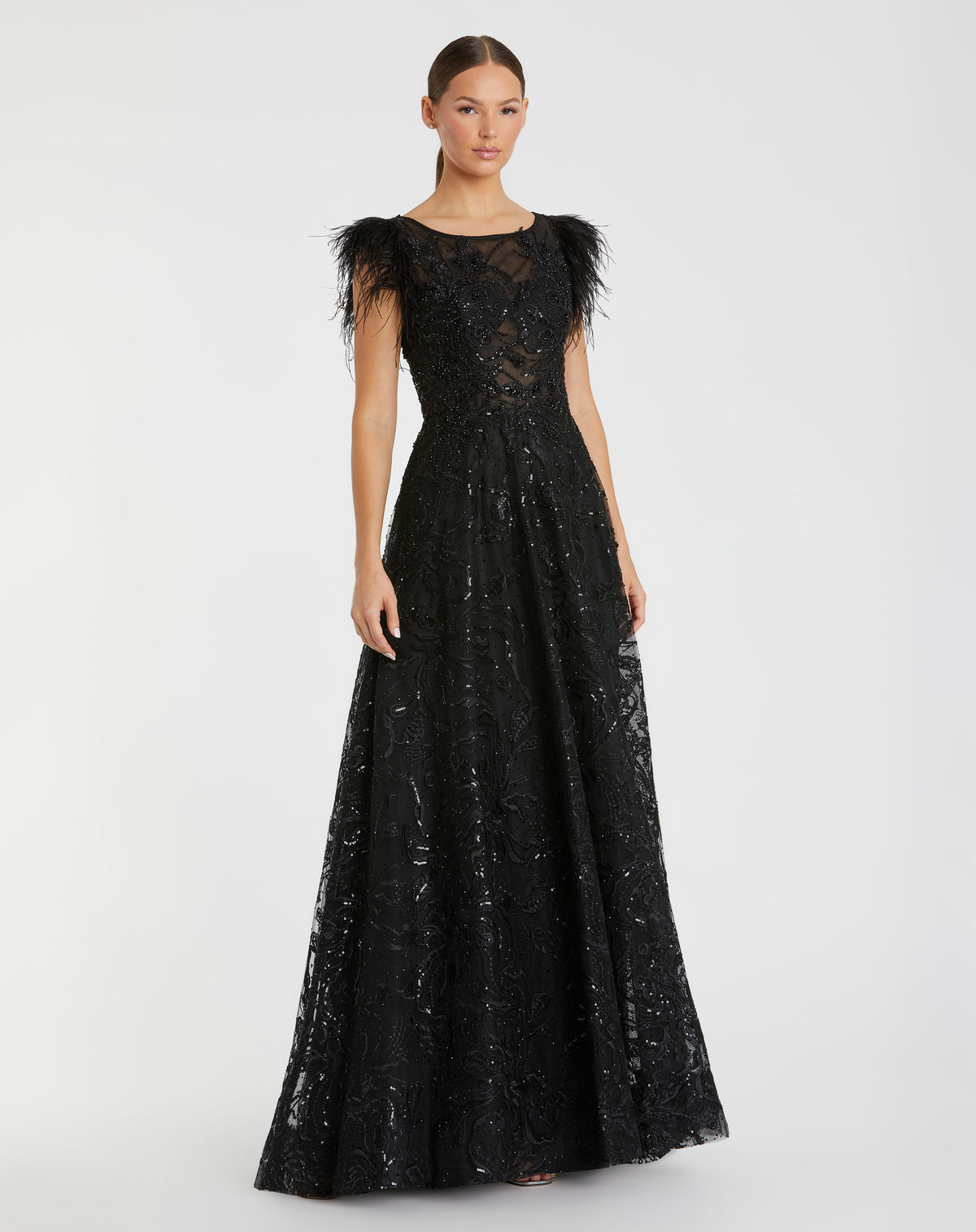 Mac Duggal 20296 Black