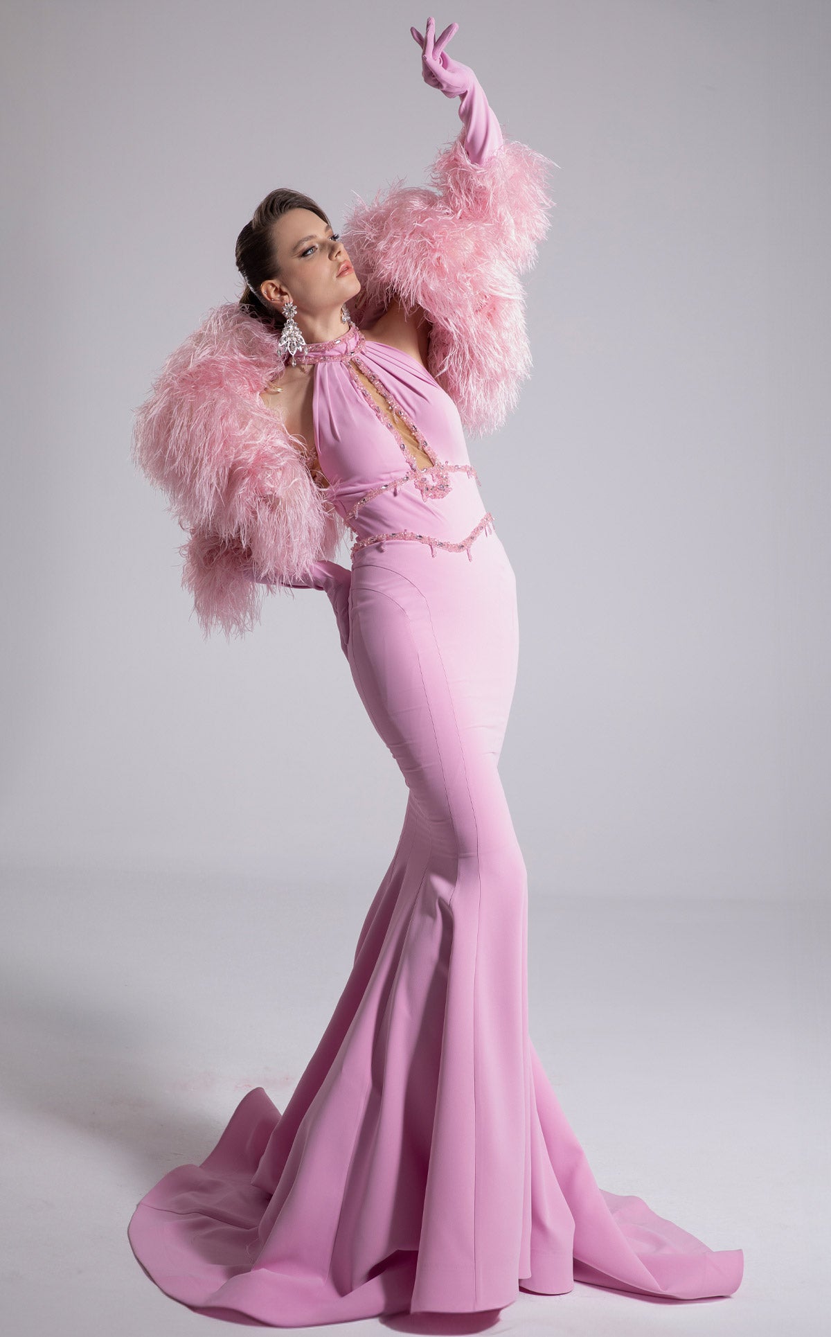 MNM Couture F02903 PINK