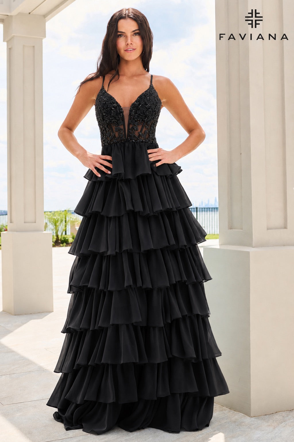 Faviana 11603 BLACK