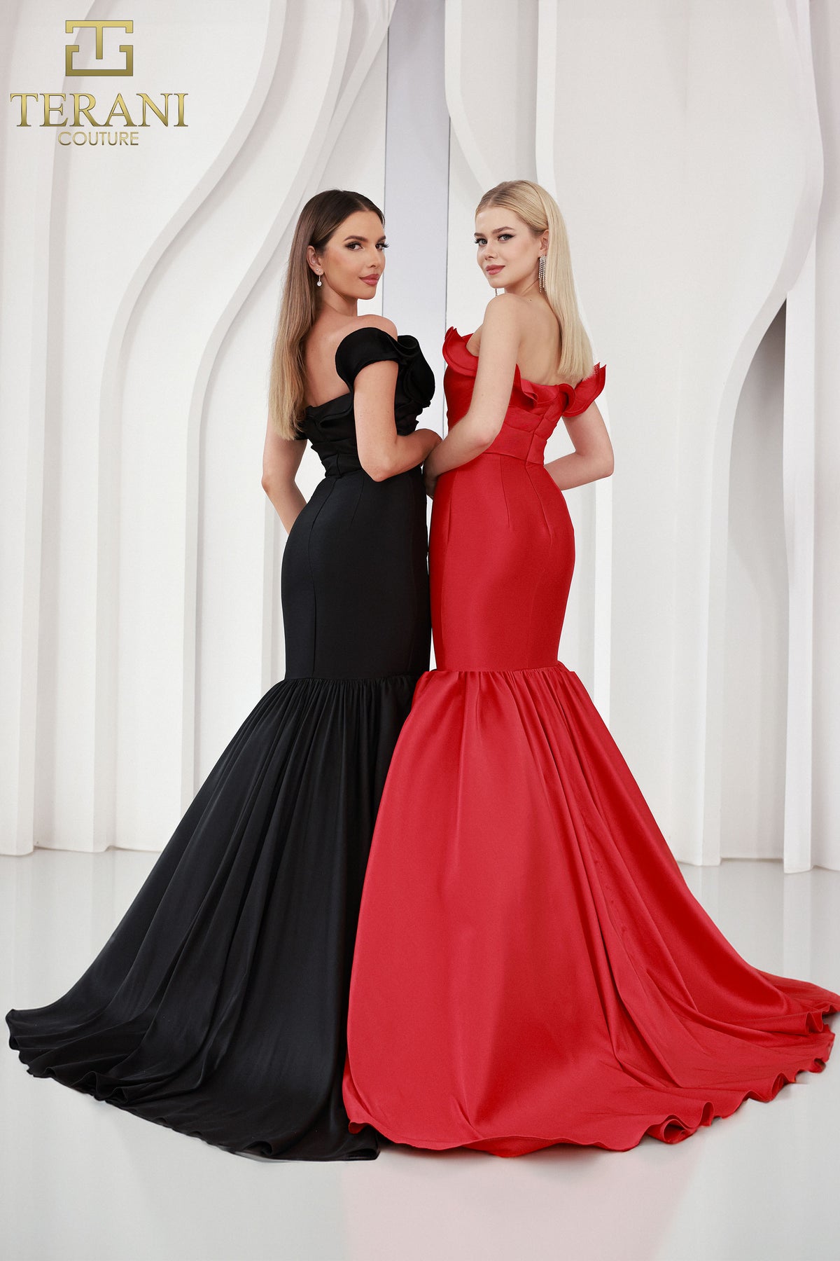 Terani Couture 251E4272 Orange