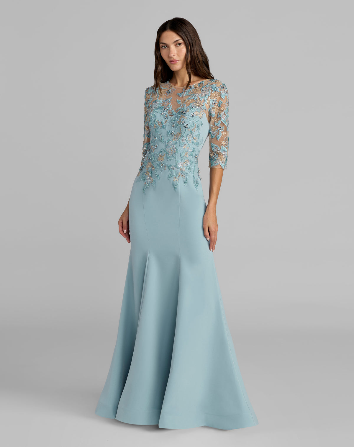 Mac Duggal 13204 French Blue