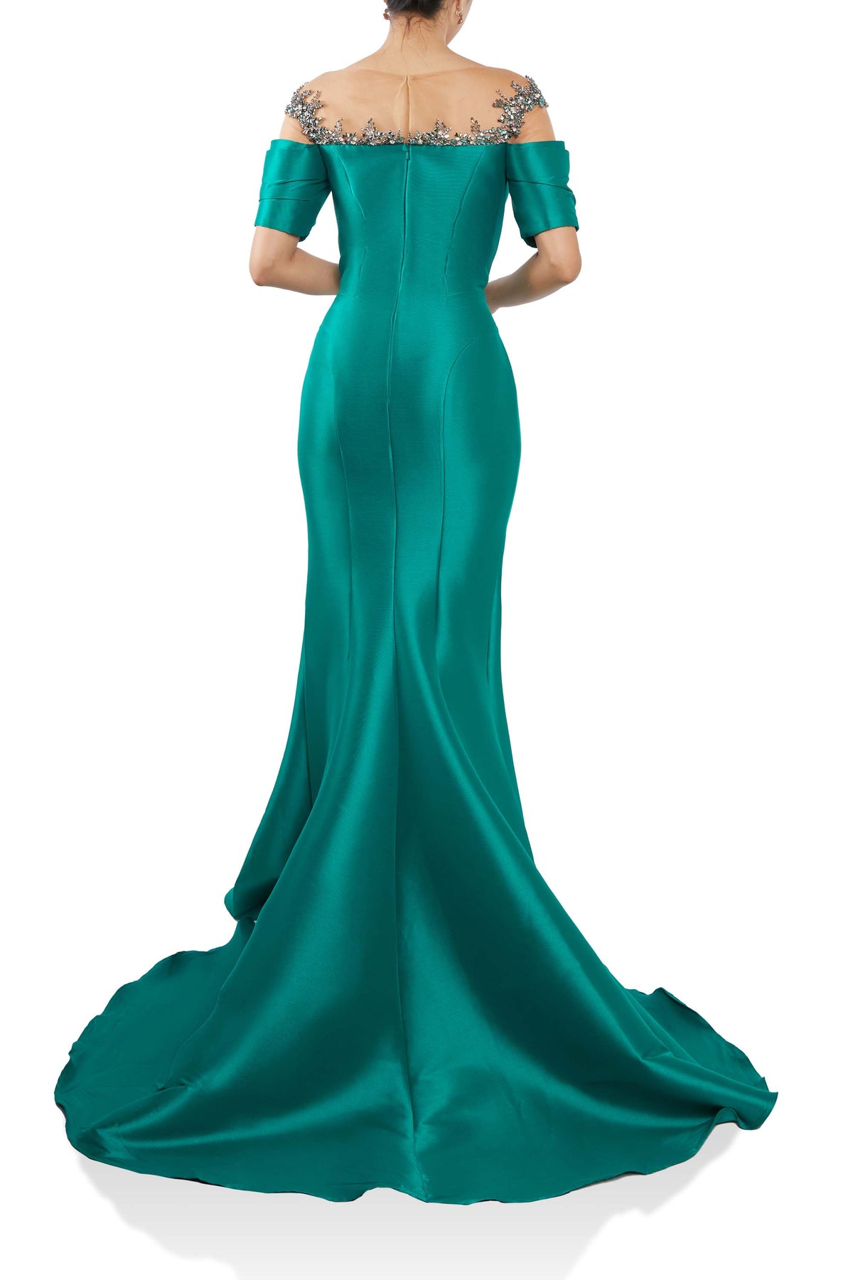 Terani Couture 242M3313 Emerald