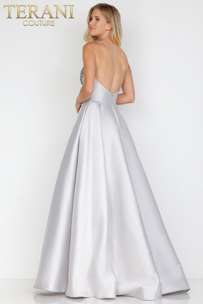 Terani Couture 1912E9202 Silver