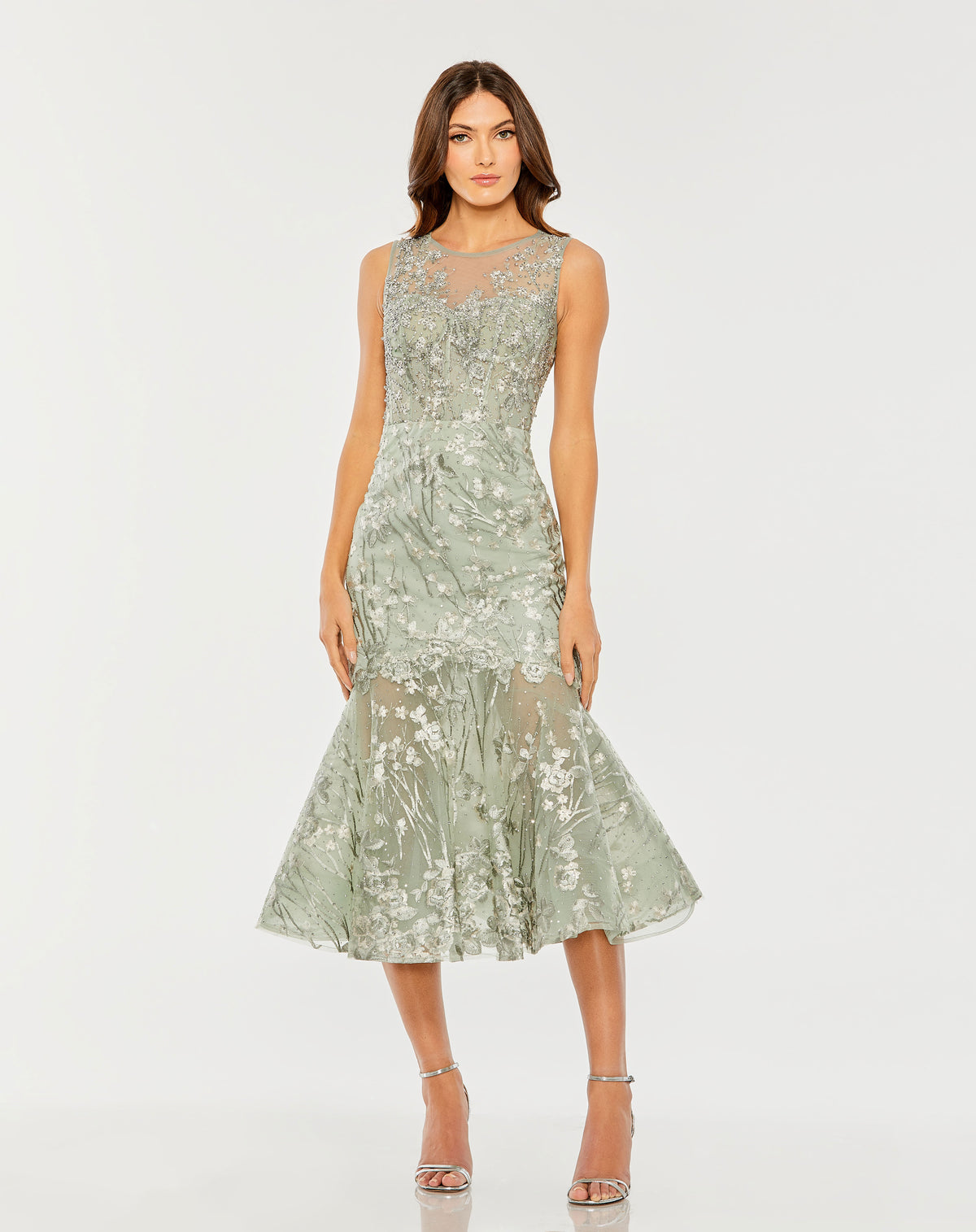 Mac Duggal 20646 Sage Multi