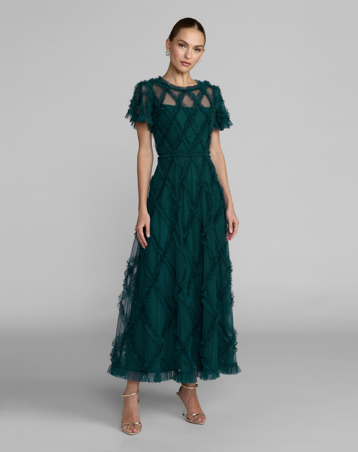 Mac Duggal 8278 Teal