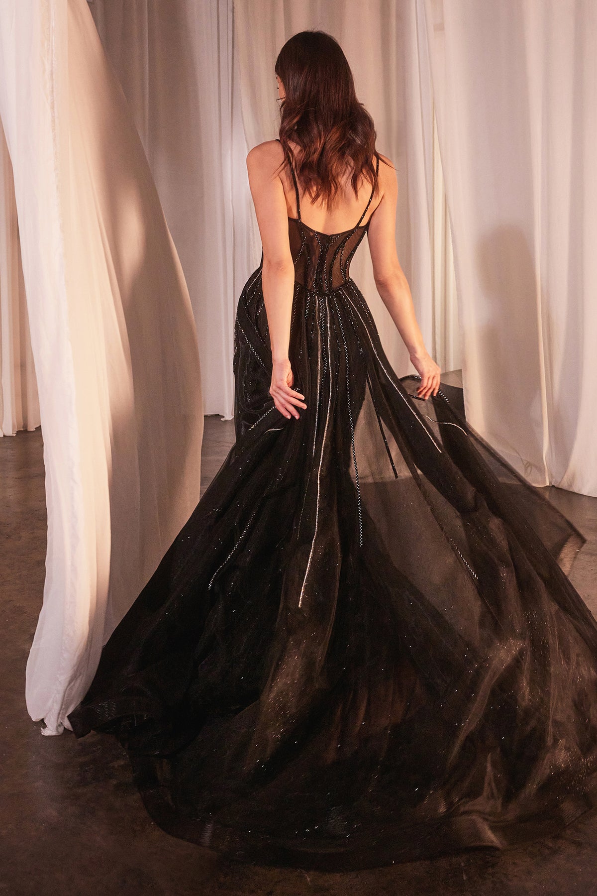 Ladivine CD863 BLACK-NUDE