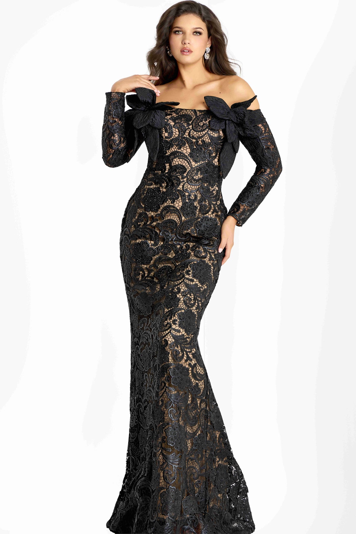Jovani 45345 BLACK