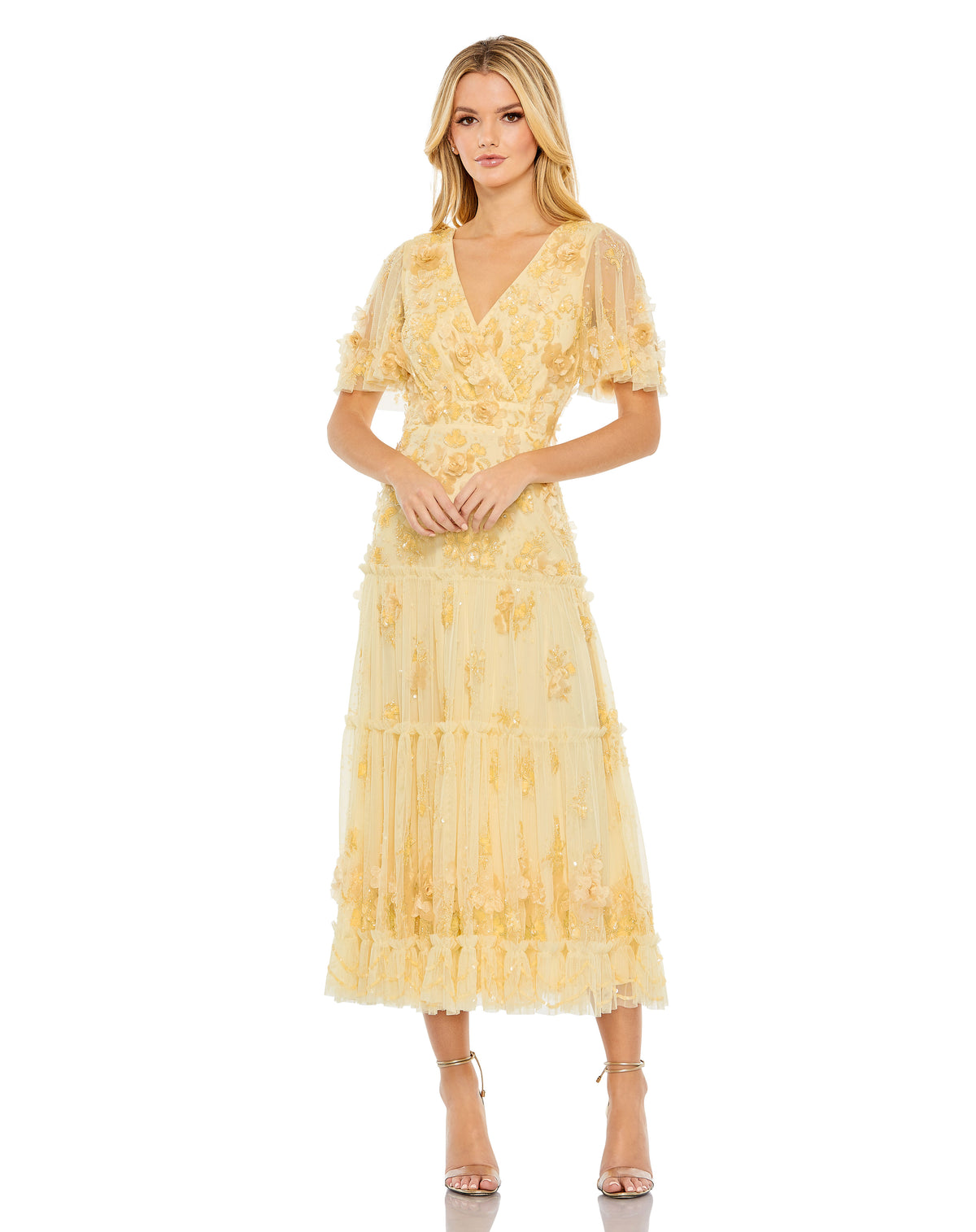 Mac Duggal 9207 Butter