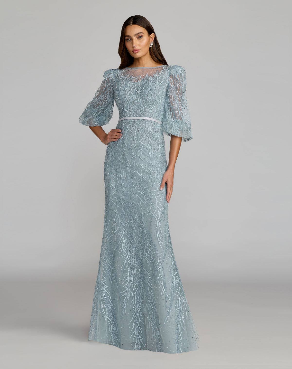 Mac Duggal 20370 Ice Blue