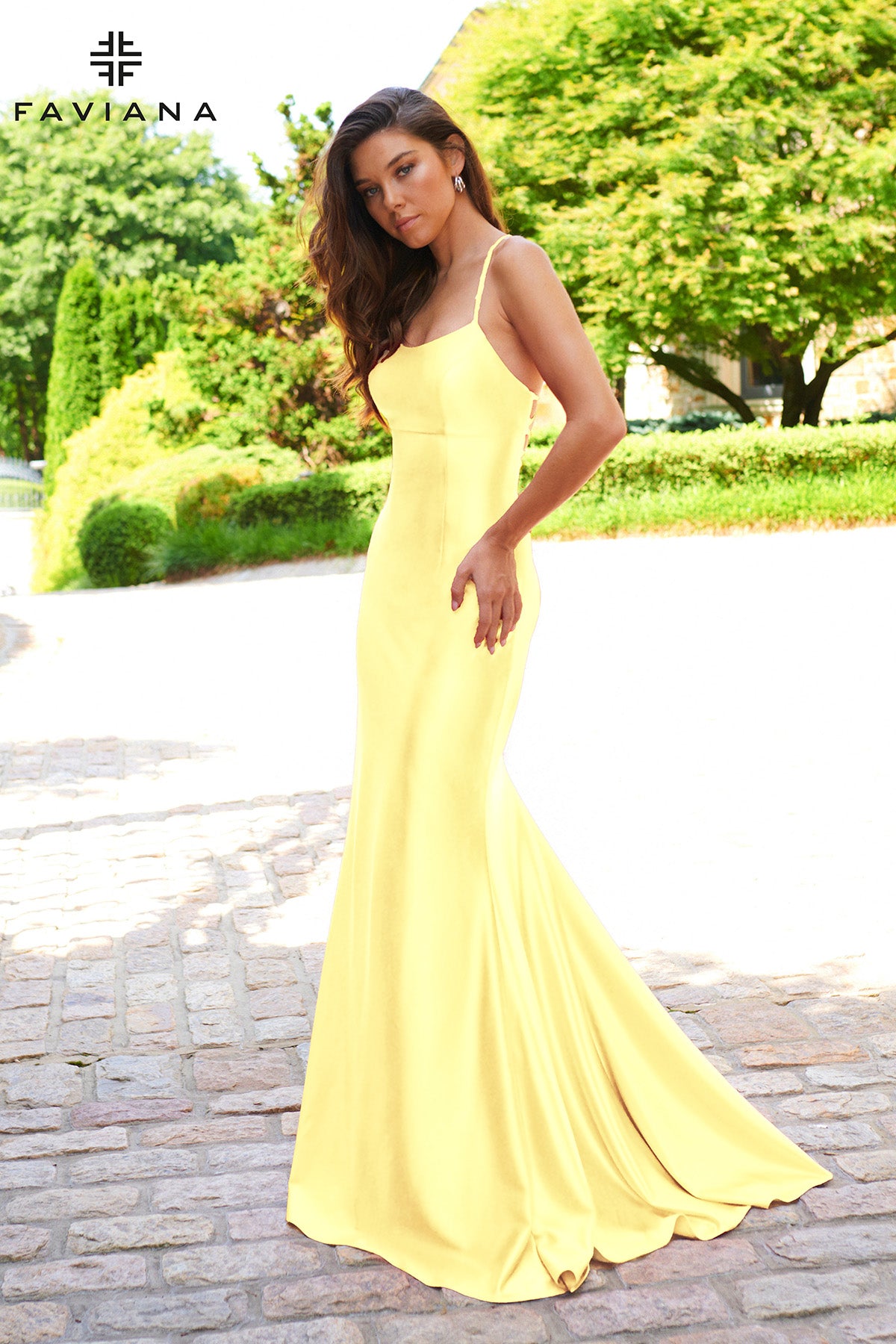 Faviana ES10890 Light Yellow