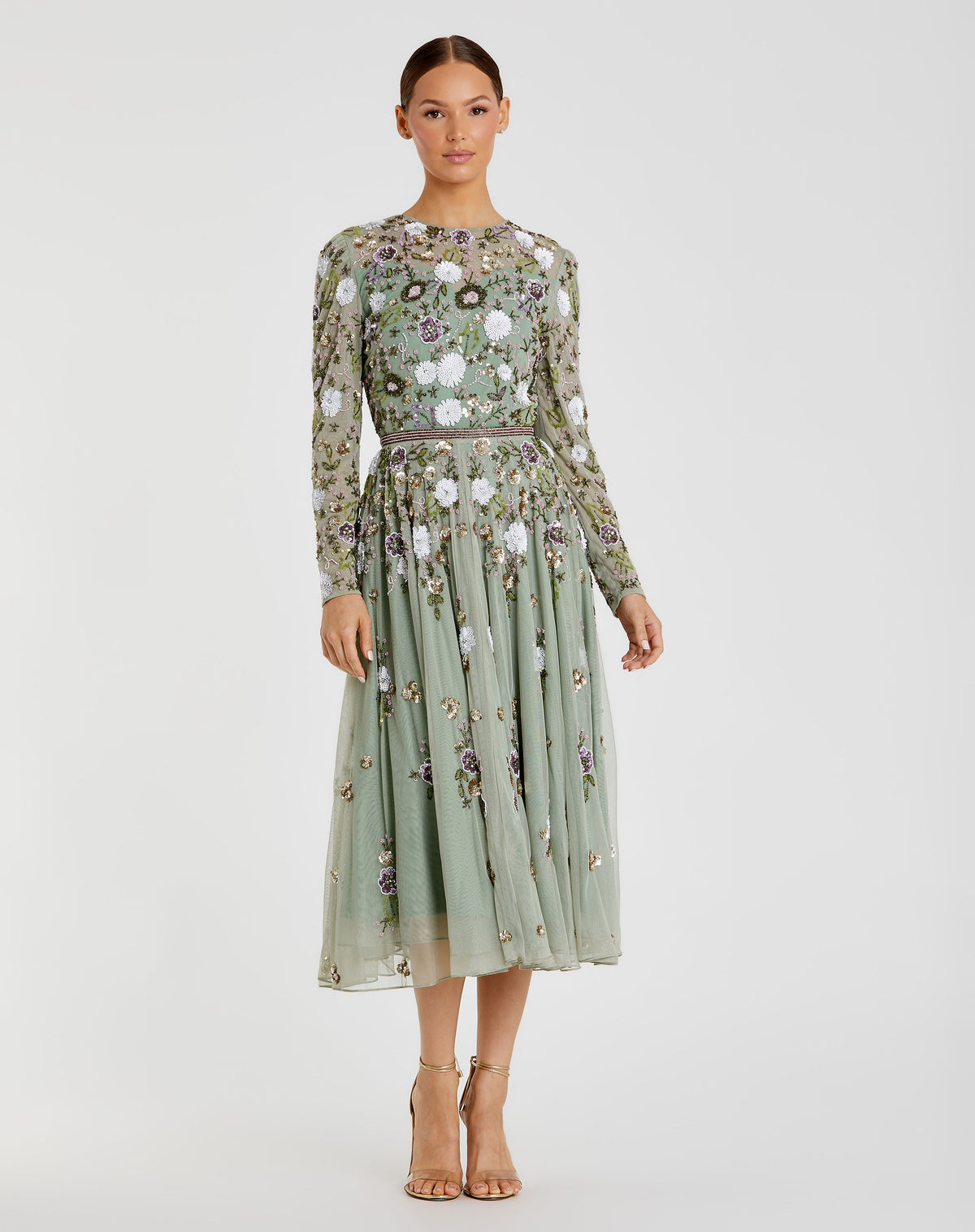 Mac Duggal 5716 Sage Multi