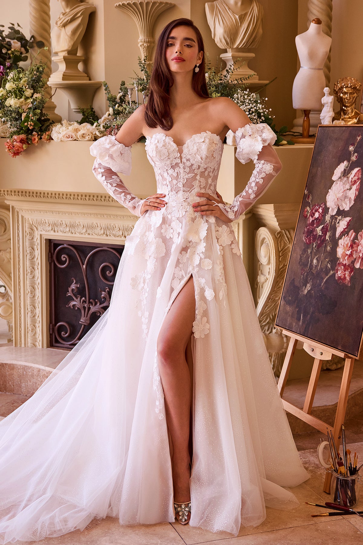 Andrea and Leo WL017 OFF WHITE-NUDE