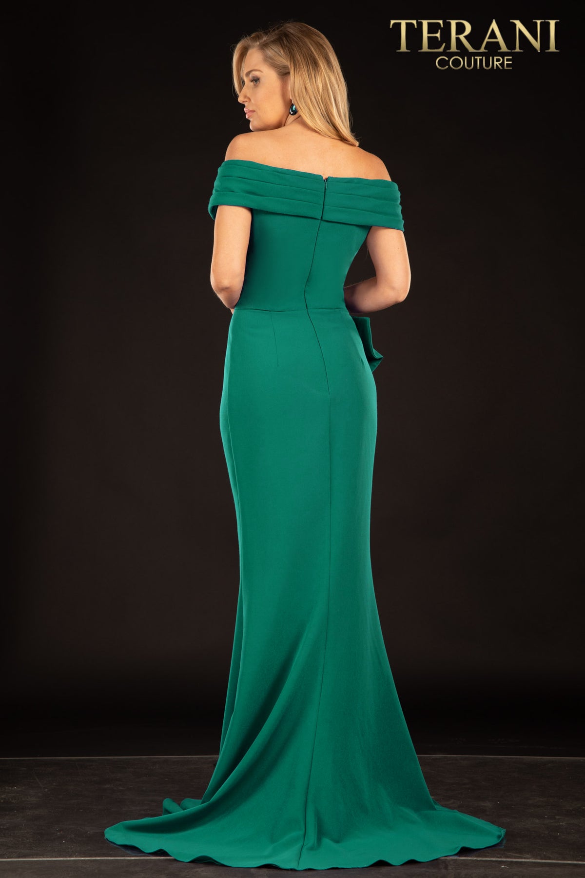 Terani Couture 2021M2986 Emerald