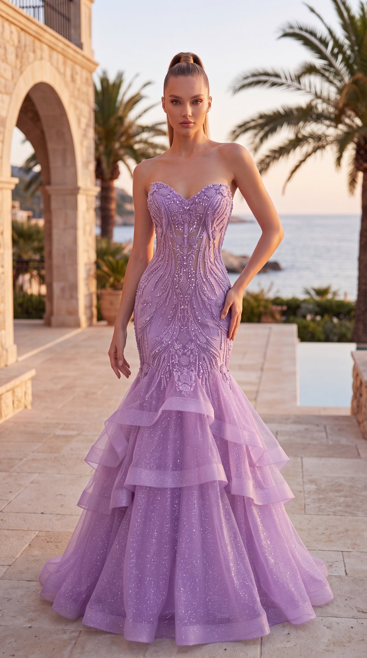 Jasz Couture 8076 LILAC