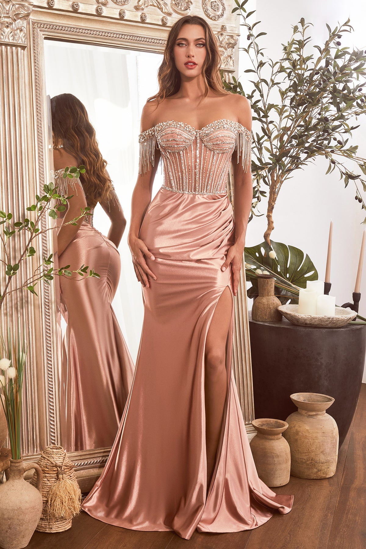 Ladivine CD821 ROSE GOLD