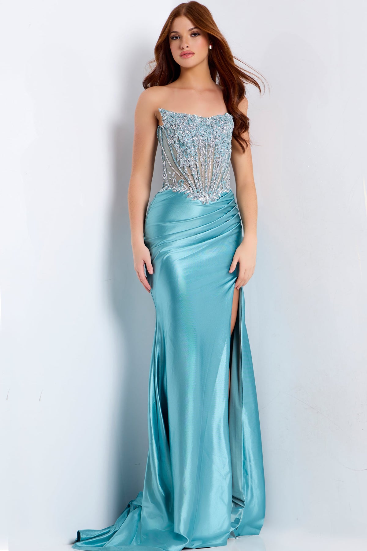 Jovani 49721 TEAL