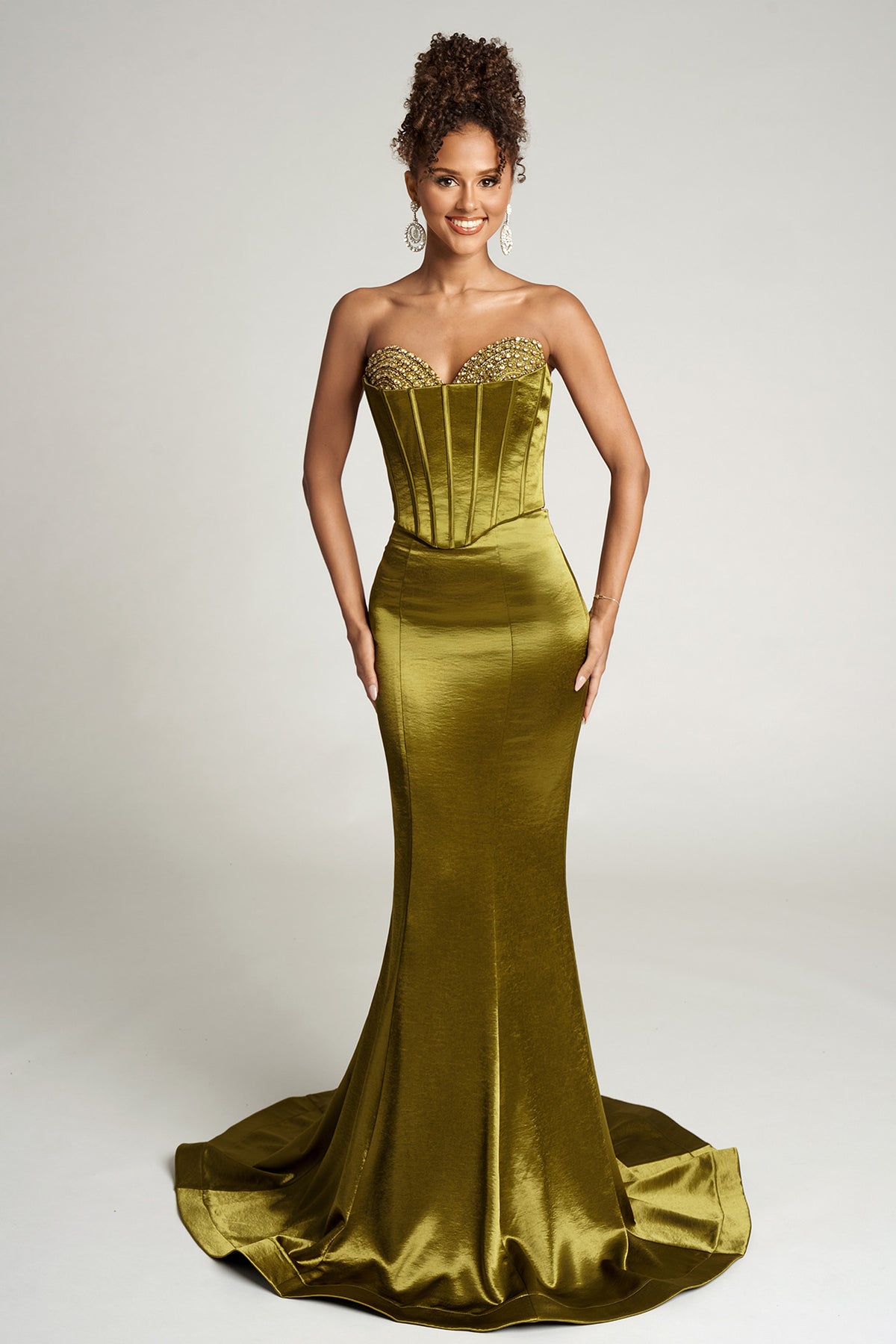 Portia and Scarlett PS26170 Olive Green
