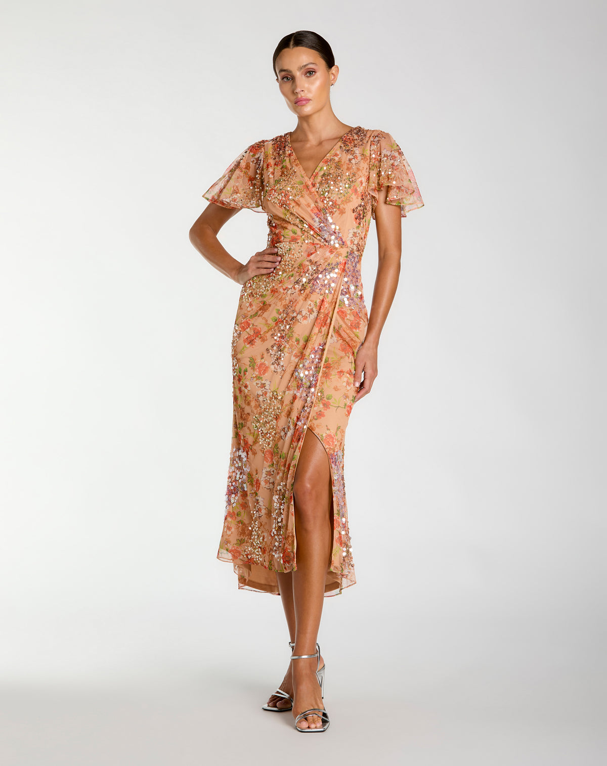 Mac Duggal 93949 Apricot