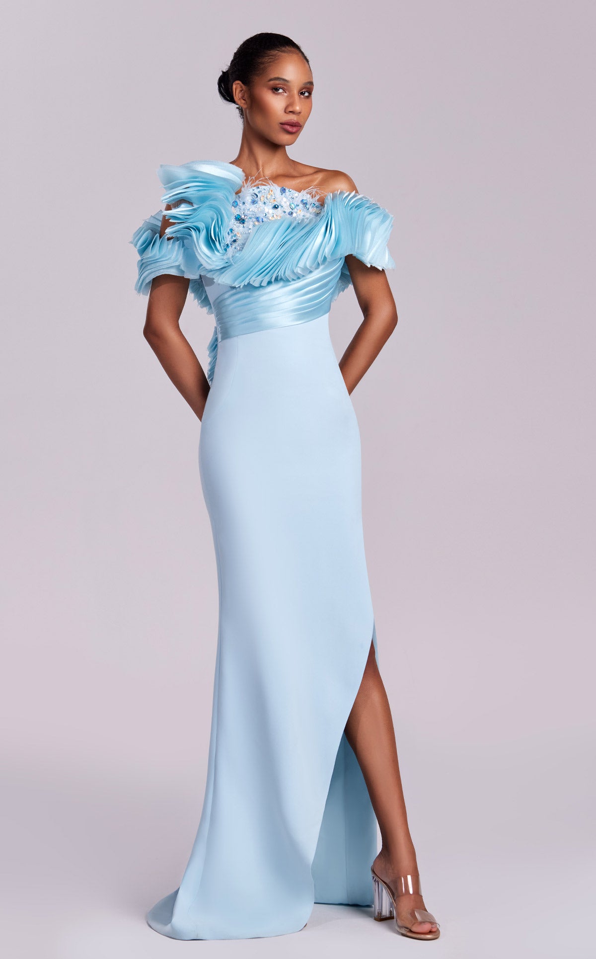 MNM Couture G1807 BLUE