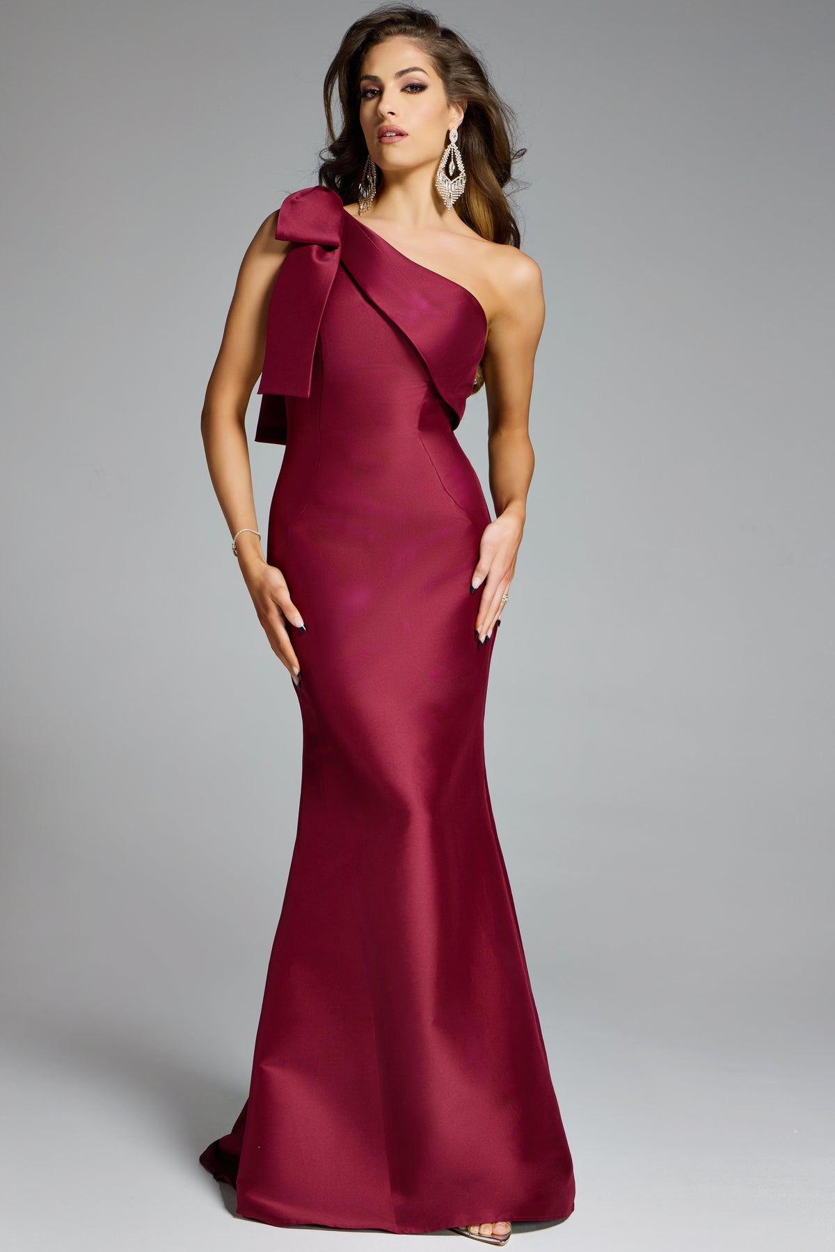 Jovani 43361 BURGUNDY