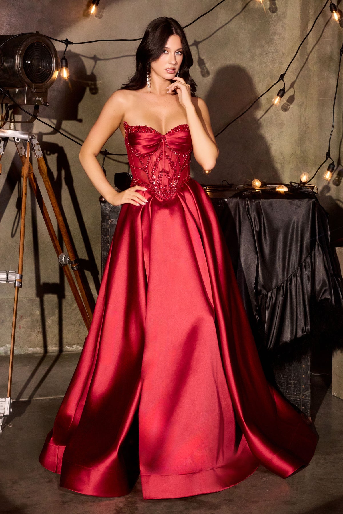 Ladivine CD389 BURGUNDY
