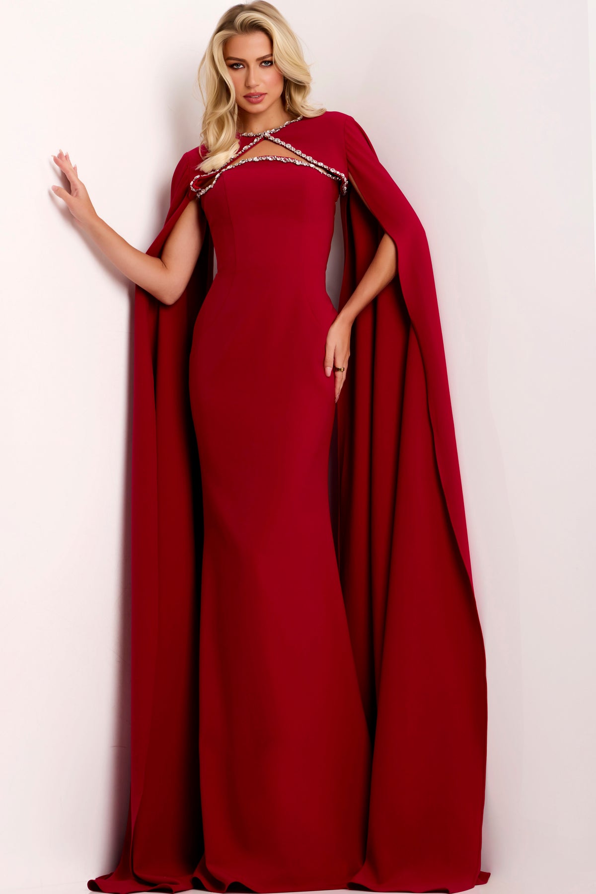 Jovani 44184 CRANBERRY