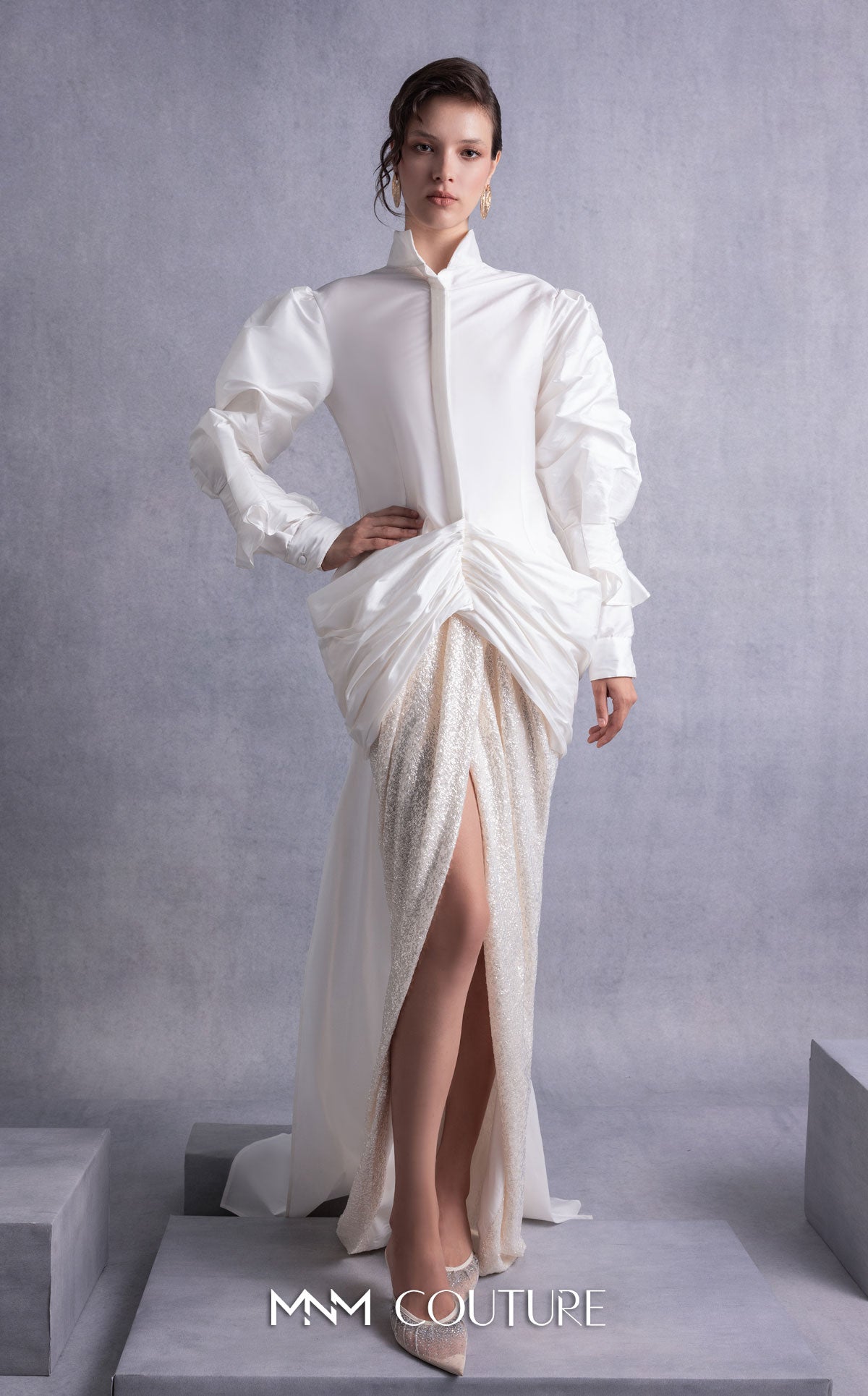 MNM Couture GOS2516 OFF WHITE