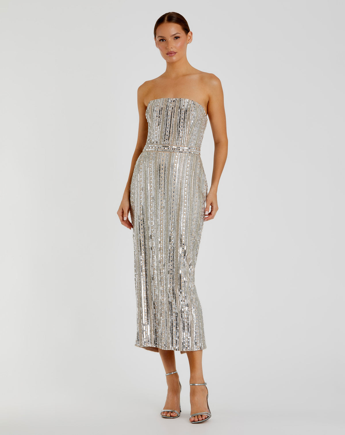 Mac Duggal 93831 Nude