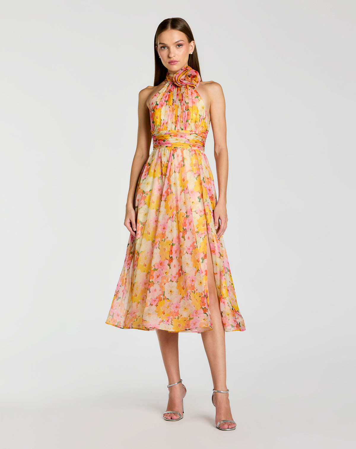 Mac Duggal 56348 Yellow Multi